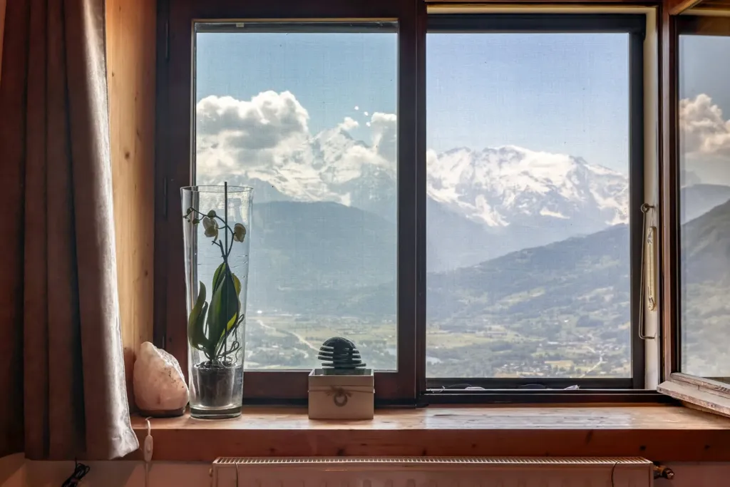 Stanze - Farmhouse with Mont-Blanc View in Sallanches