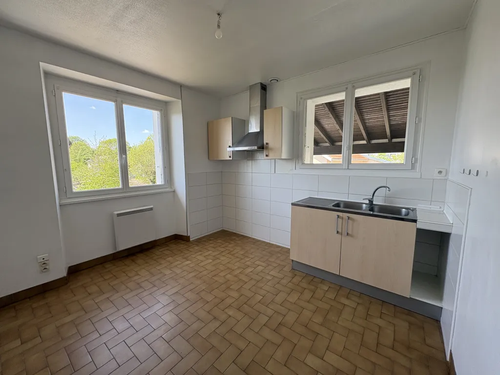 Köök - Charming House with Garden in Rieupeyroux