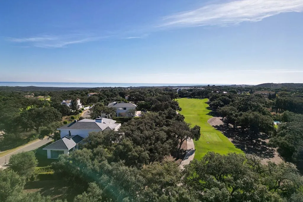 Vue aérienne - Detached House with Golf View in Sotogrande