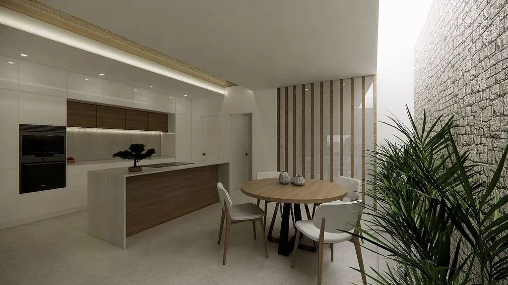 Köök - Modern Apartment with Terrace in Catral