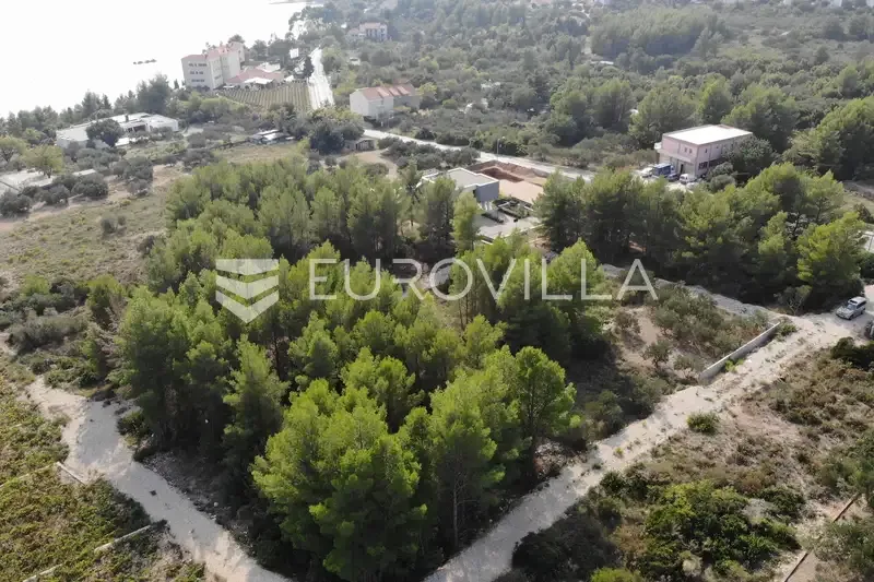 Õhuvaade - Building Plot with Sea View near Orebić