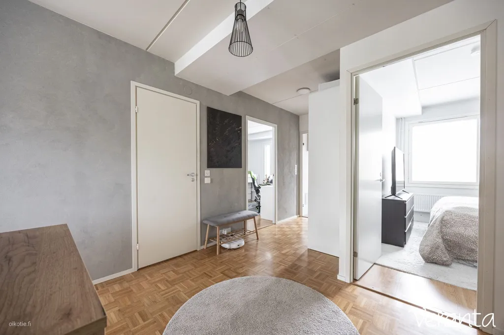Entrée - Modernised Apartment with Sauna in Loukonlahti, Pirkkala