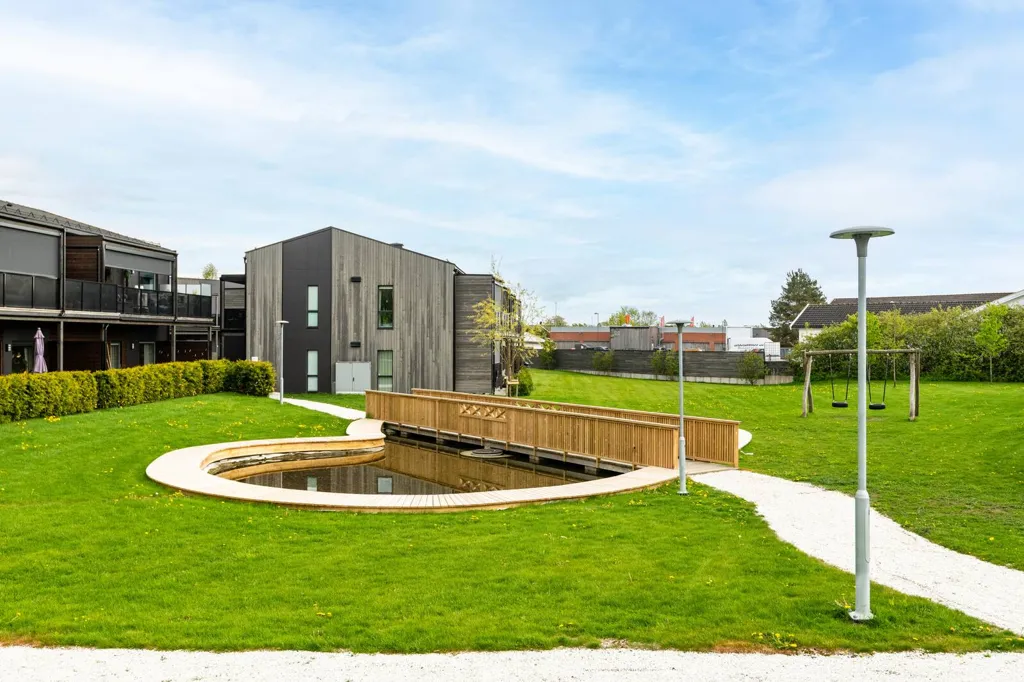 Jardin - Modern Flat with South Terrace in Hannestad