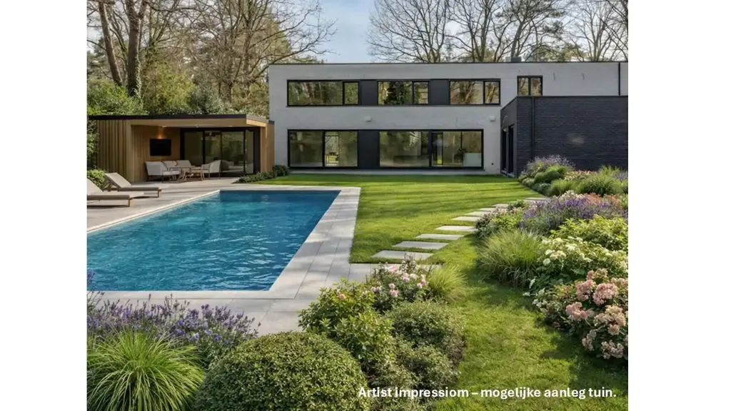 Piscine - Villa Moderne à Personnaliser avec Vue sur Jardin à Proximité de la Nature