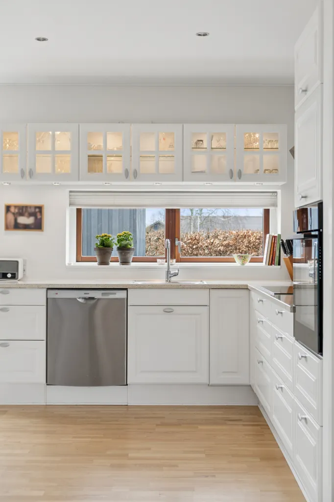 Cuisine - End Terrace House with Loft in Sunds