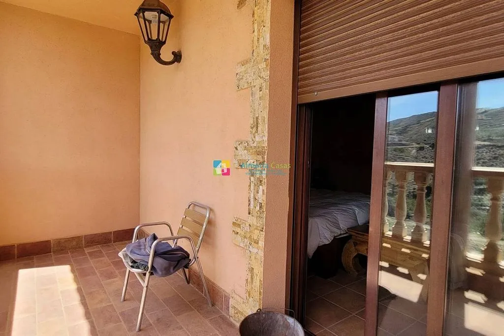 Terrace - Chalet with Pool and Terrace in Cantoria