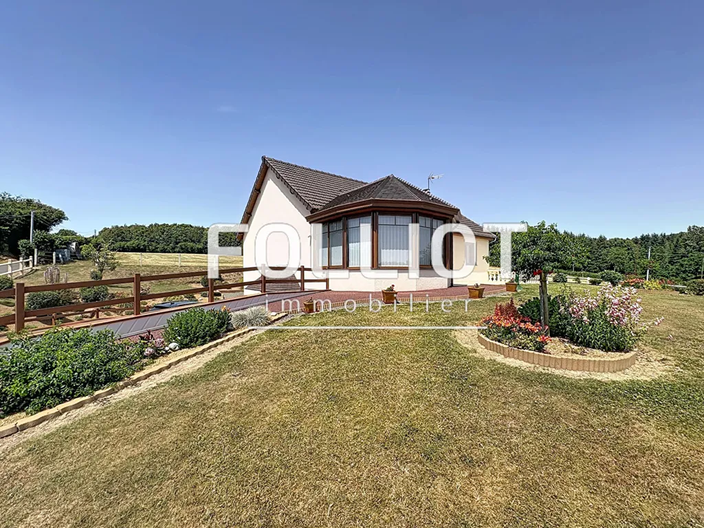 Jardin - Maison avec Vue Panoramique à Domjean