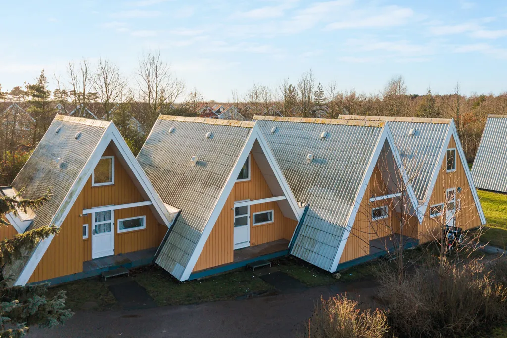 Vue aérienne - Maison 3 pièces à Rødby