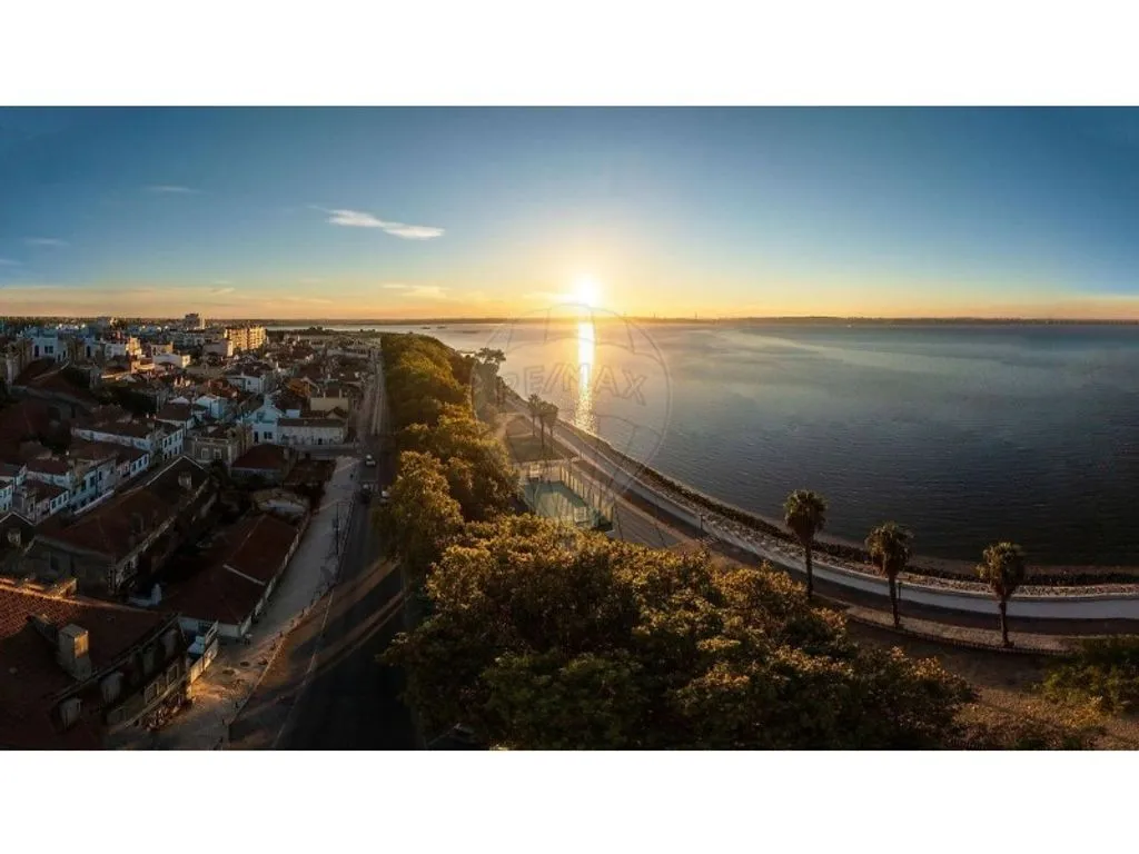 Aerial - Luxury Apartment Complex in Barreiro's Historic Centre