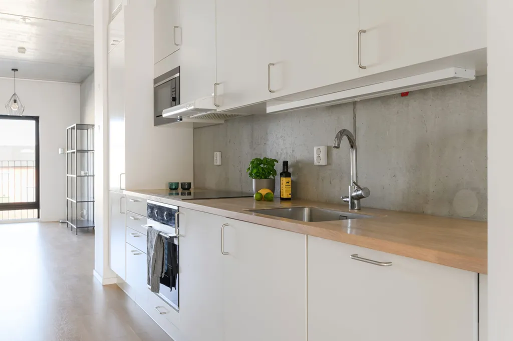 Cuisine - Industrial-Style Flat with Workspace in Norra Sorgenfri