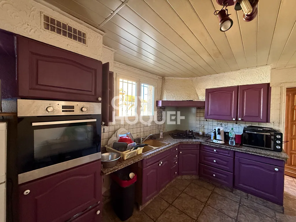 Cucina - Spacious Garden Apartment with Pool in Cabestany