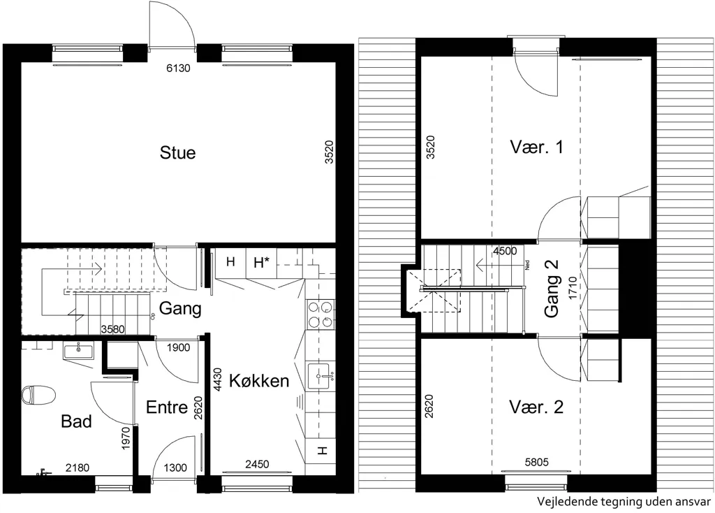 Plan - 3-Bed Apartment with Community in Stoholm Jyll