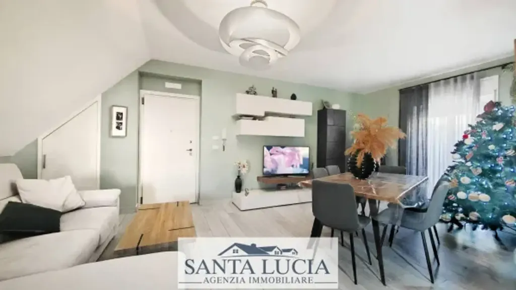 Séjour - Mansarded Apartment with Terraces in Canicattì