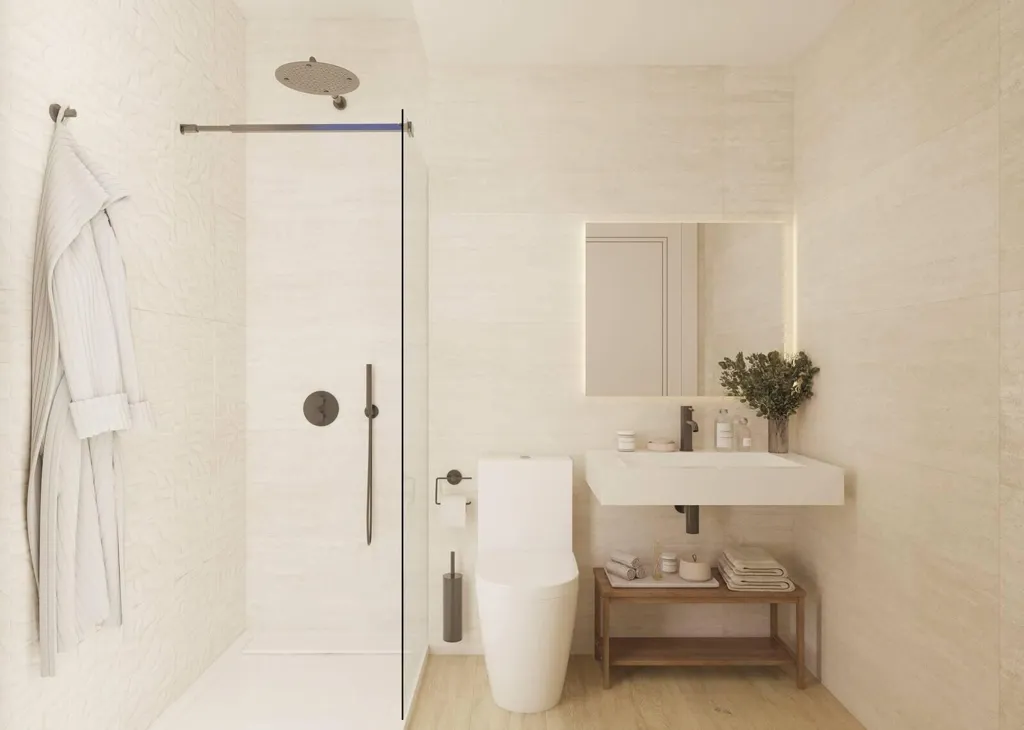 Salles de bain - Eco-Friendly Townhouse with Pool in El Limonar, Málaga