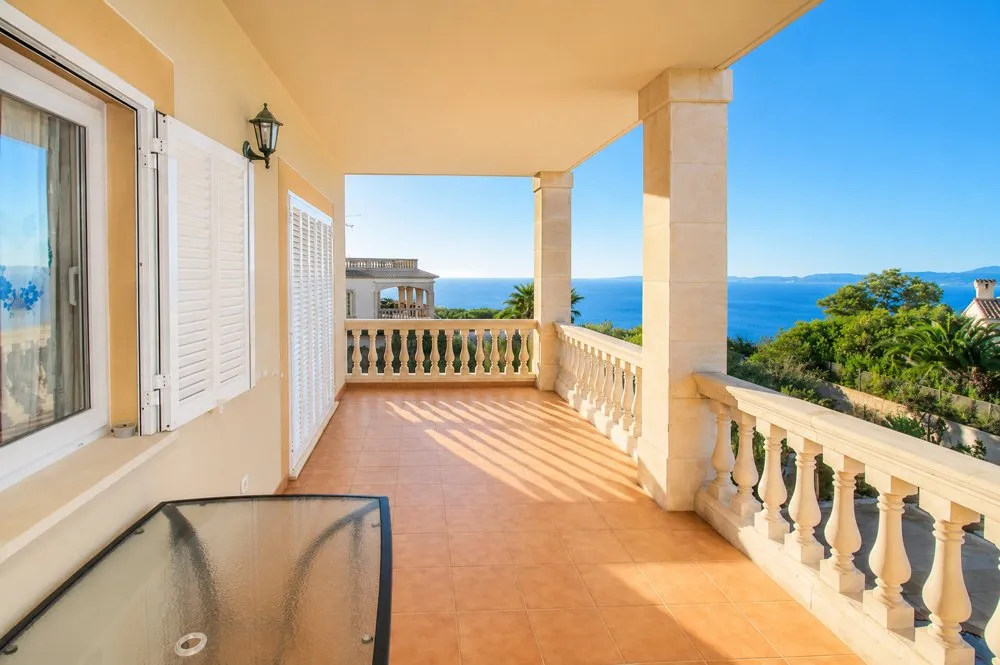 Balcon - Villa with Sea Views and Pool in Badia Gran