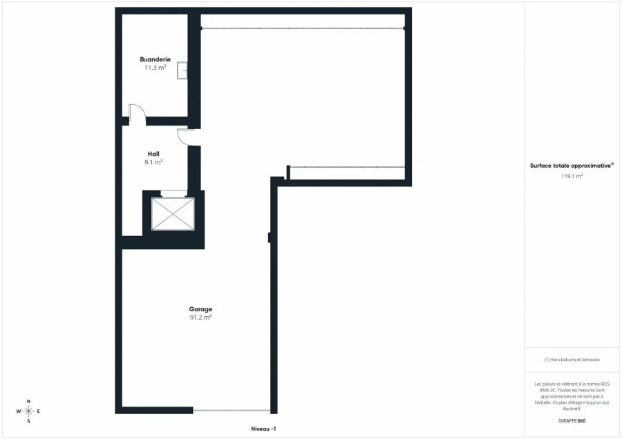 Plaan - Architect-Designed House with Heated Pool in Bertrange