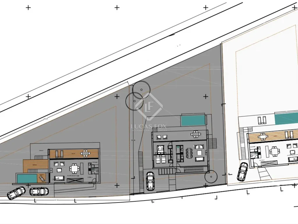 Floor Plan - Modern Villa with Sea View in Begur