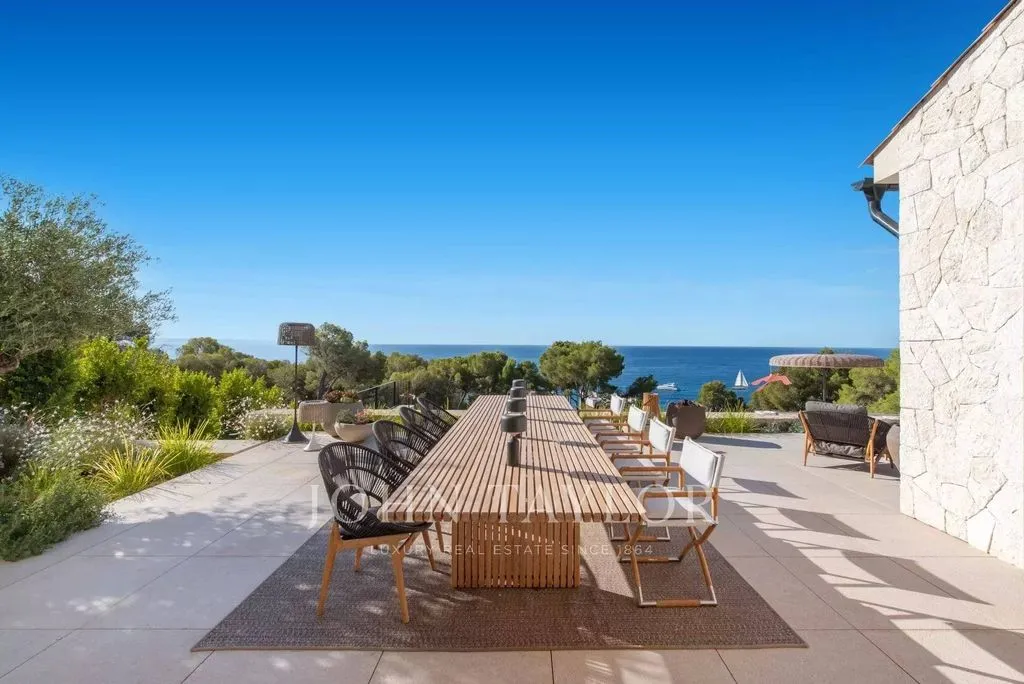 Terrace - Luxury Villa with Sea View in Bendinat
