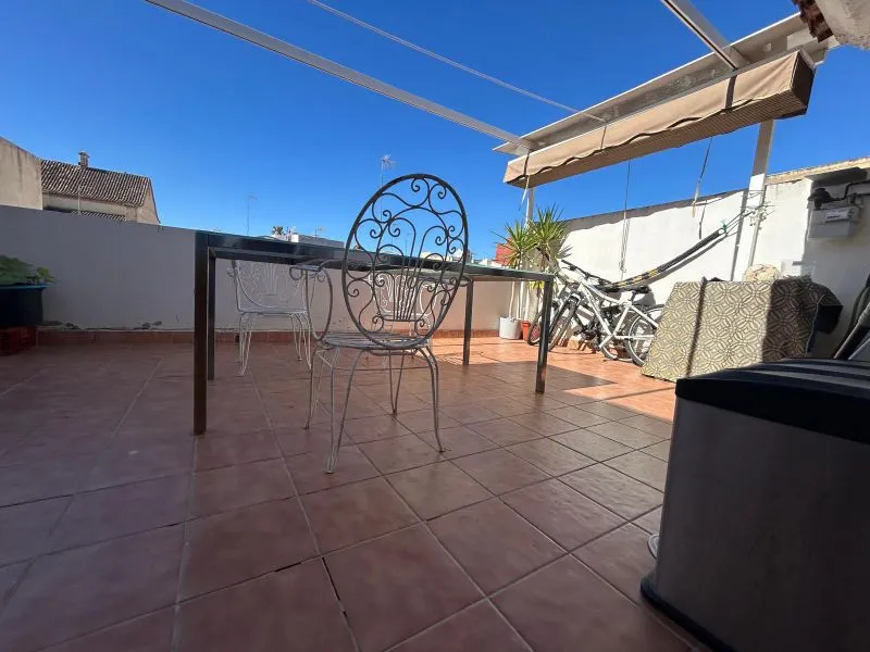 Terrasse - Rustic Escaleta House with Terrace in Catarroja