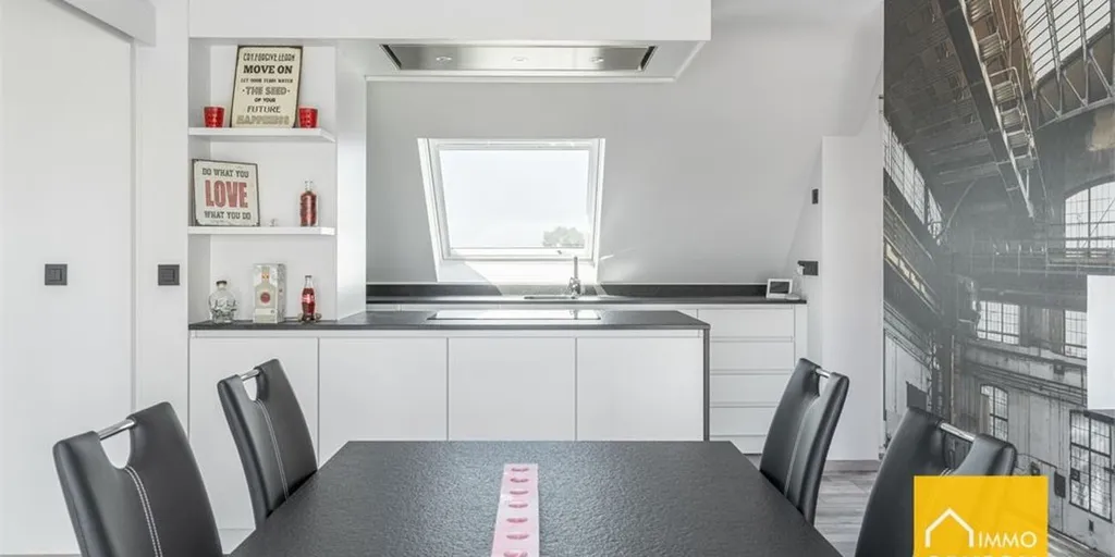 Söögituba - Luxurious Penthouse with Panoramic Views in Zwevezele