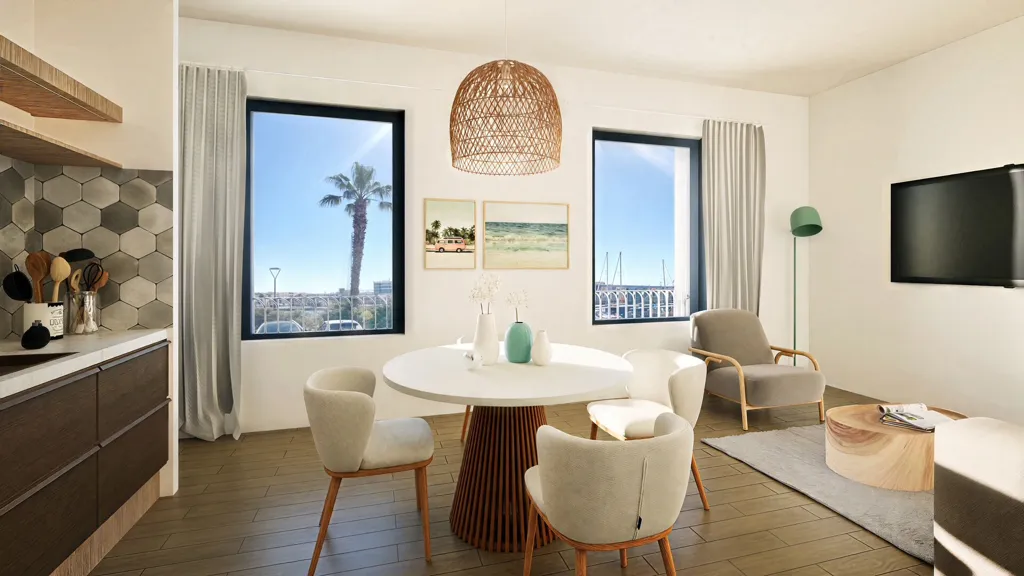 Söögituba - Apartment with Garden and Sea View in Sète