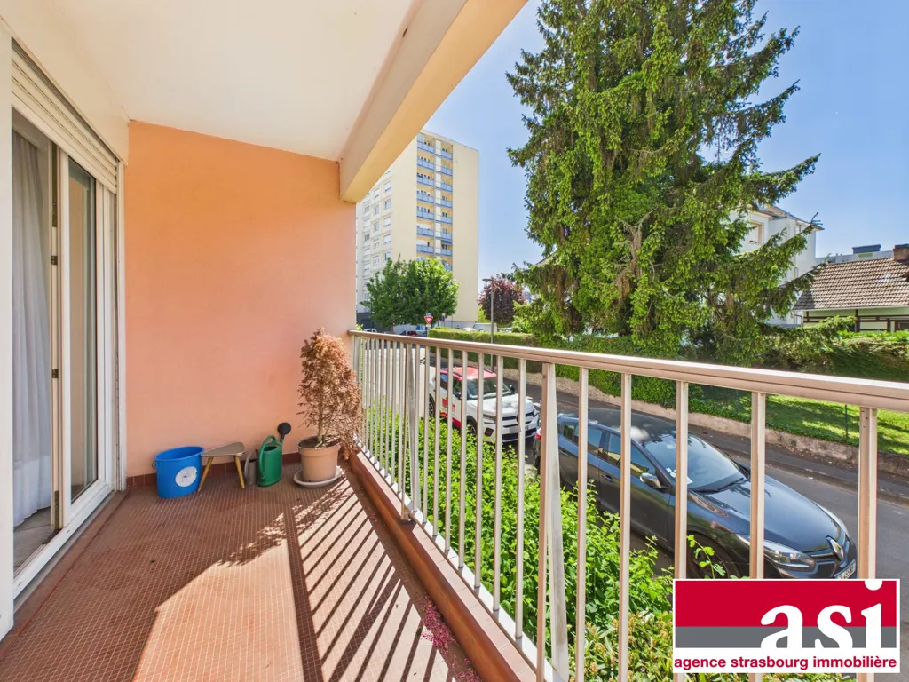 Balcon - Appartement 4 Pièces avec Balcon Ouest à Bischheim