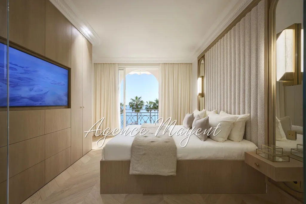 Chambres - Appartement Luxe avec Vue Mer à Cannes