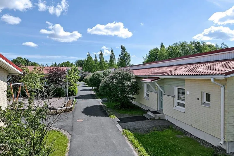 Õhuvaade - Terraced House with Private Sauna in Ilola, Vantaa
