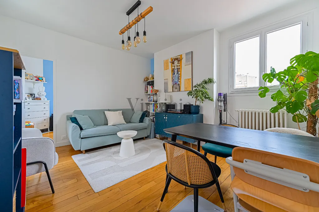 Séjour - Appartement Traversant avec Vue à Saint-Mandé