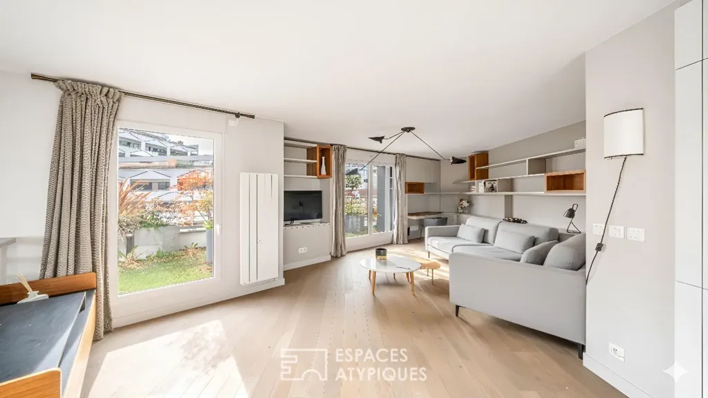 Elutuba - Contemporary Duplex with Terraces in Paris