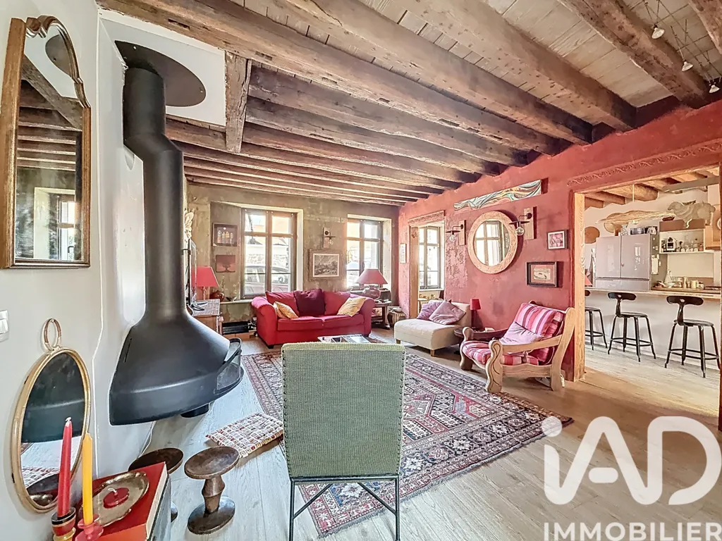 Séjour - Villa de Luxe avec Cour Pavée à Wissous
