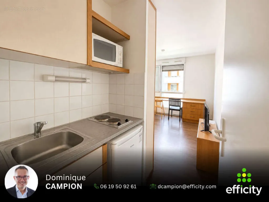 Köök - Student Residence Studio with Parking in Grenoble