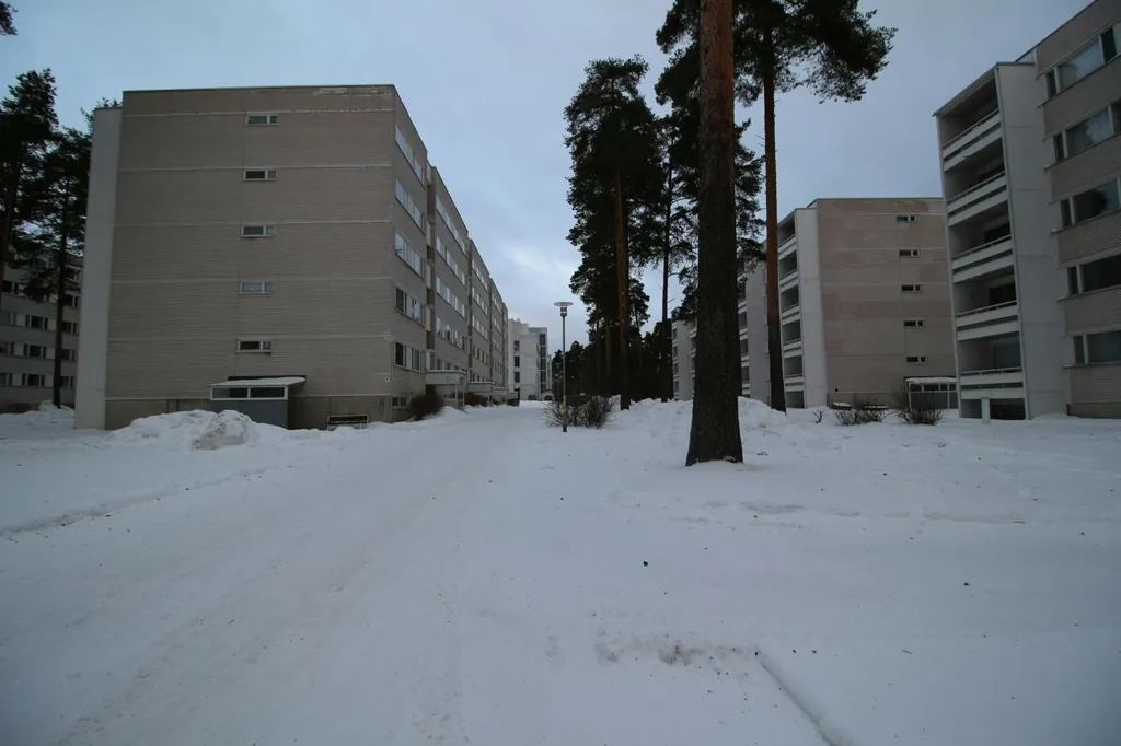 Exterior - Furnished Apartment with Balcony in Oulu