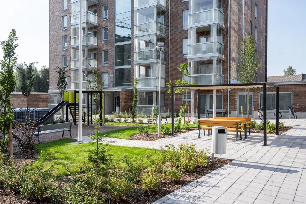 Jardin - Modern Flat with Glazed Balcony in Turku