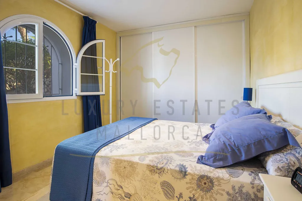 Bedrooms - Partially Renovated Villa with Ocean Views in Camp de Mar