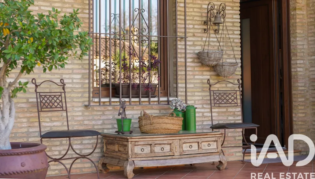 Terrasse - Rustic House with Golf View in Huelva