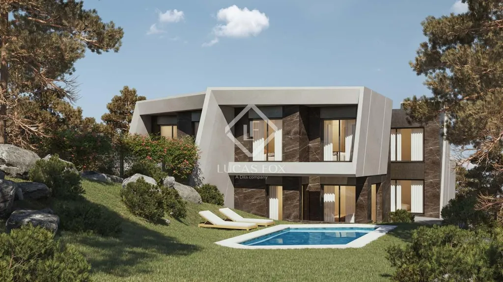 Piscine - Luxury Villa with Private Garden in Torrelodones