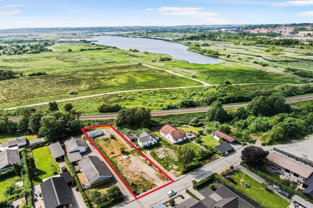 Vue aérienne - Year-Round Plot with 5G Coverage in Randers SV
