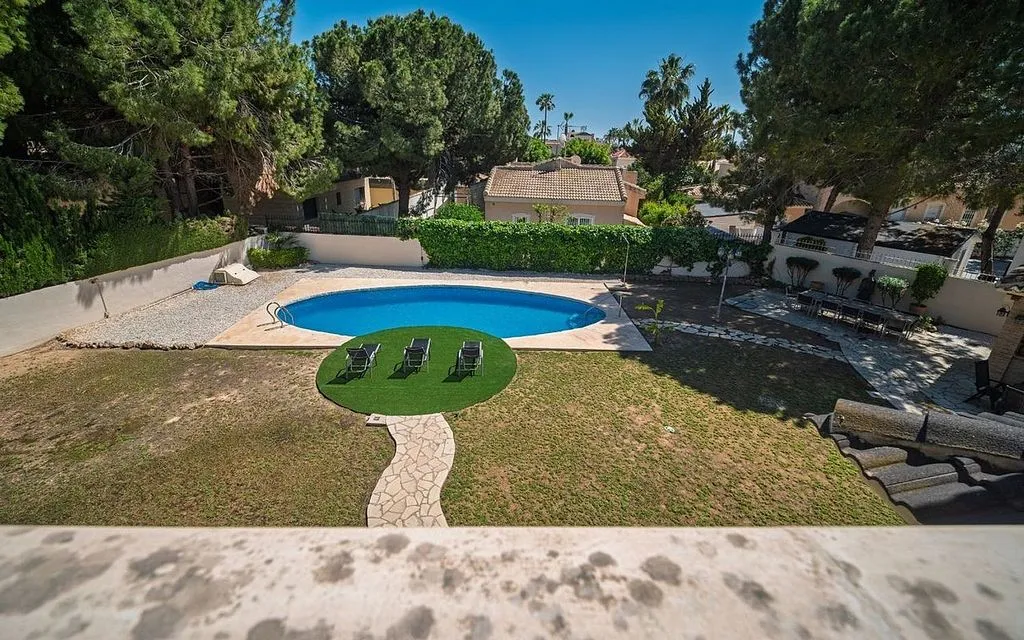 Vue aérienne - Chalet with Pool and Terrace in Rojales