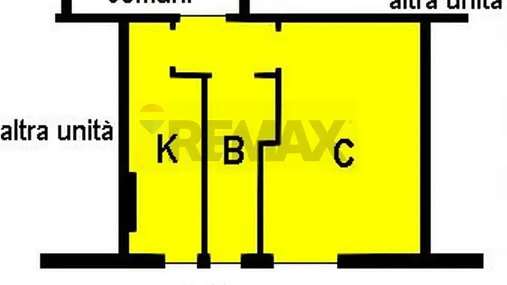 Planimetria - Spacious Studio in Central Milan