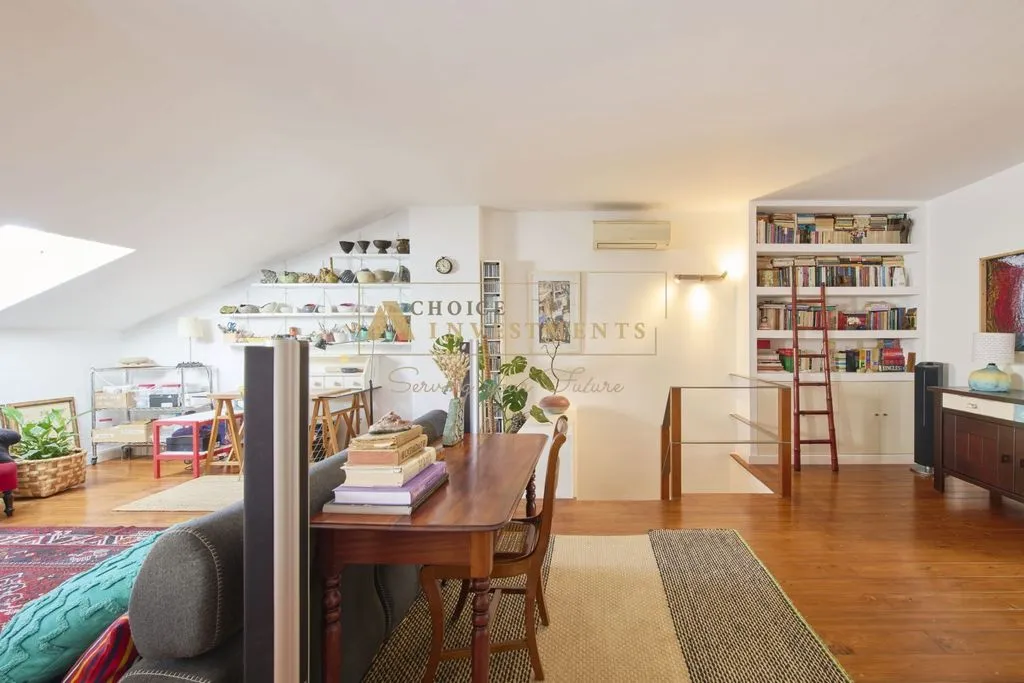 Séjour - Luxury Duplex Flat with Sea Views in Cascais