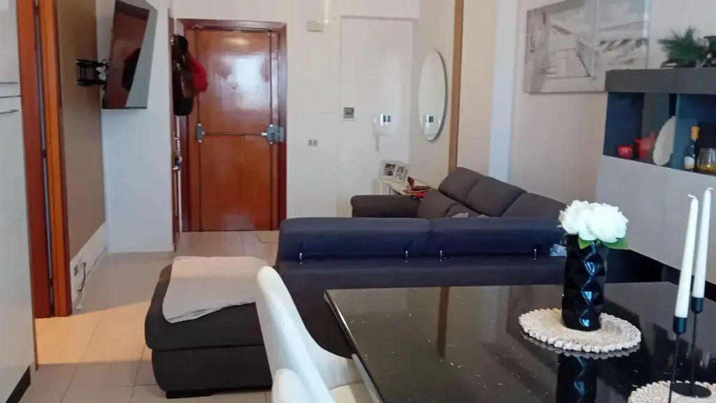 Séjour - Apartment with Sea View in Latina Tower