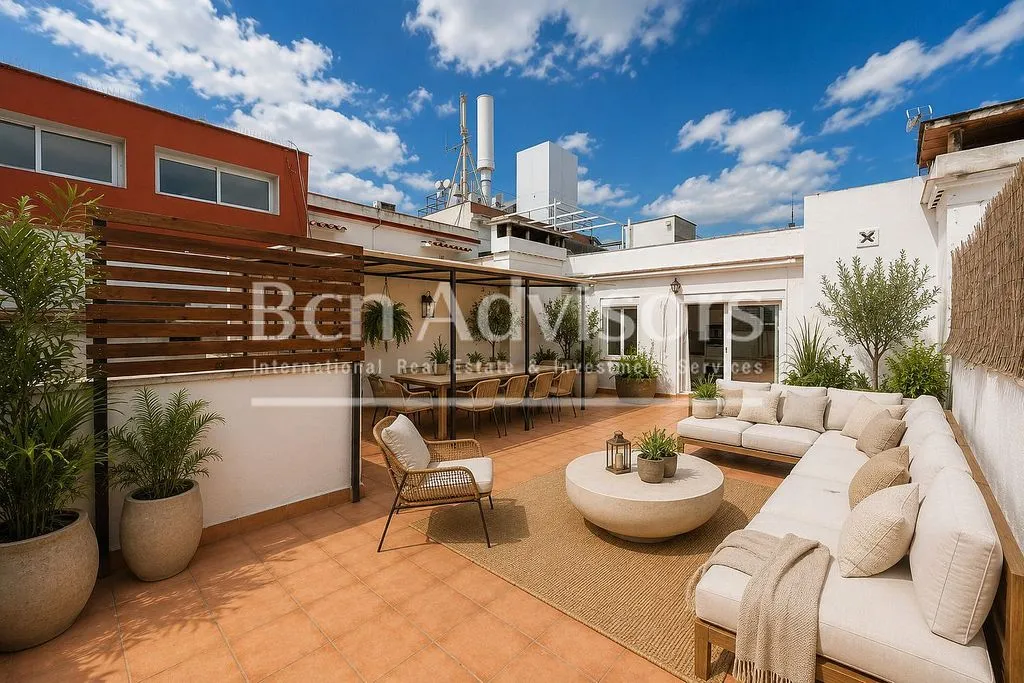 Terrace - Penthouse with Terraces in La Bonanova
