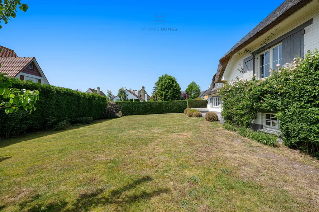 Giardino - Villa with Royal Zoute Golf View in Zoute
