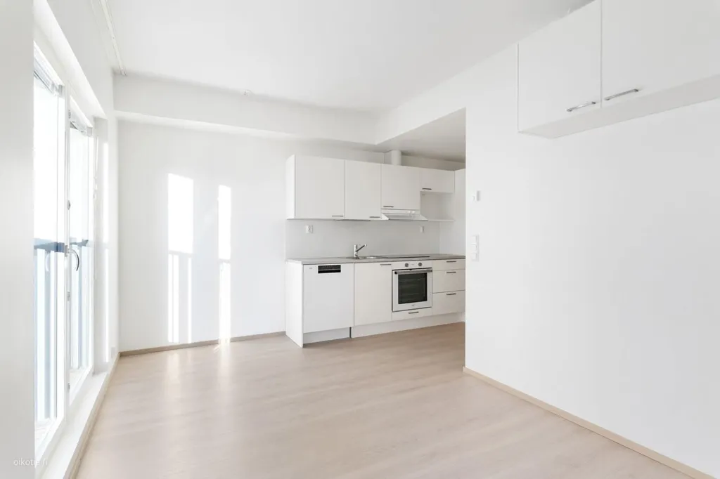 Cucina - Studio Flat with Balcony in Linnakaupunki, Turku