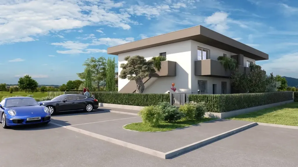 New Two-Bedroom Apartment in Urgnano