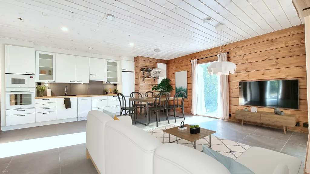 Elutuba - Eco-Friendly Flat with Glassed Terrace in Lahti
