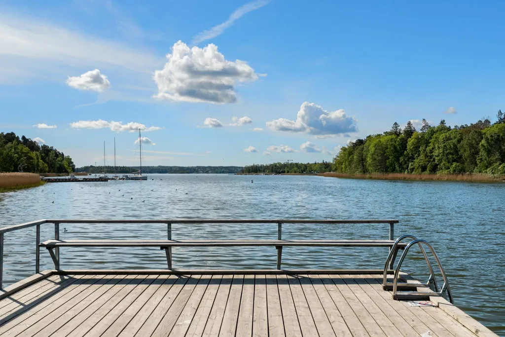 Terrasse - Modern Flat with Slottspark View in Djursholm