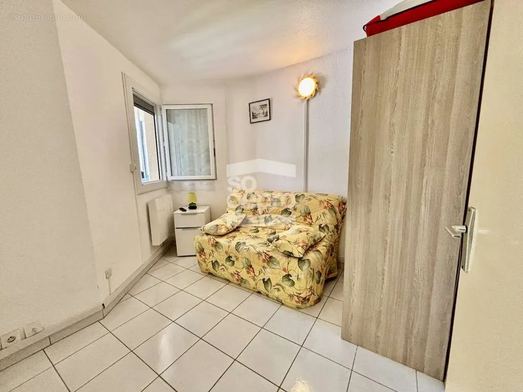Chambres - Appartement 3 Pièces avec Vue Lagon et Parking Privé au Cap d'Agde