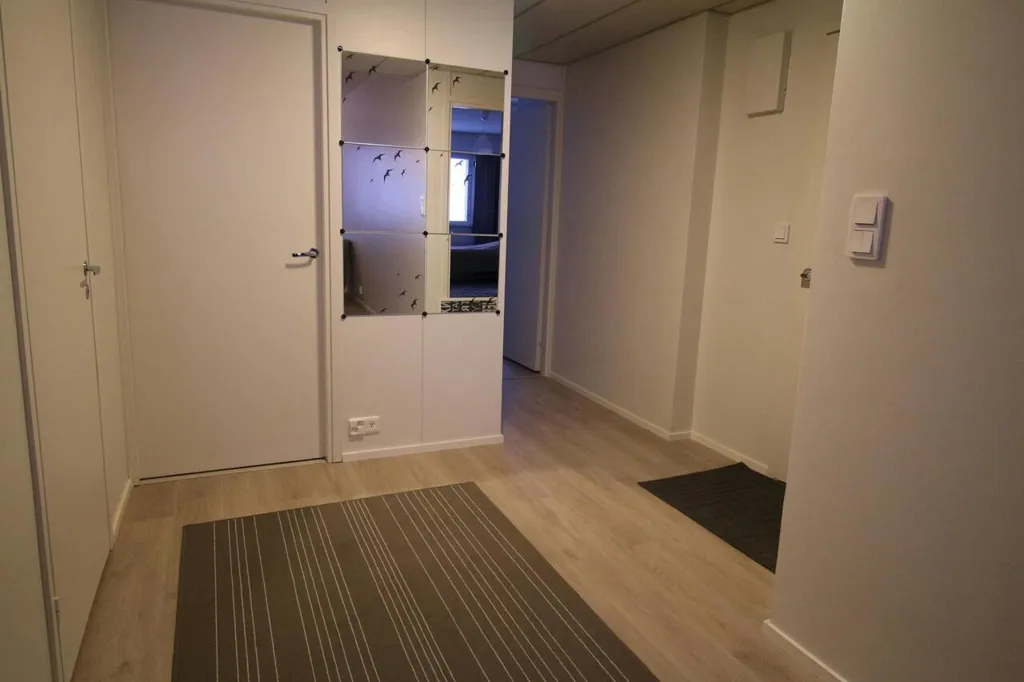 Hallway - Furnished Apartment with Balcony in Oulu